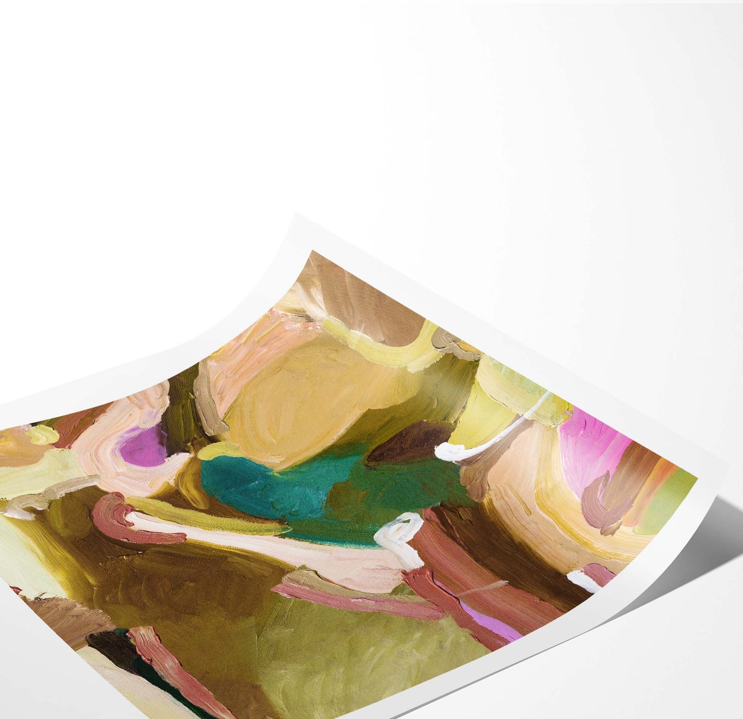 Aerial Landscape Abstract Square