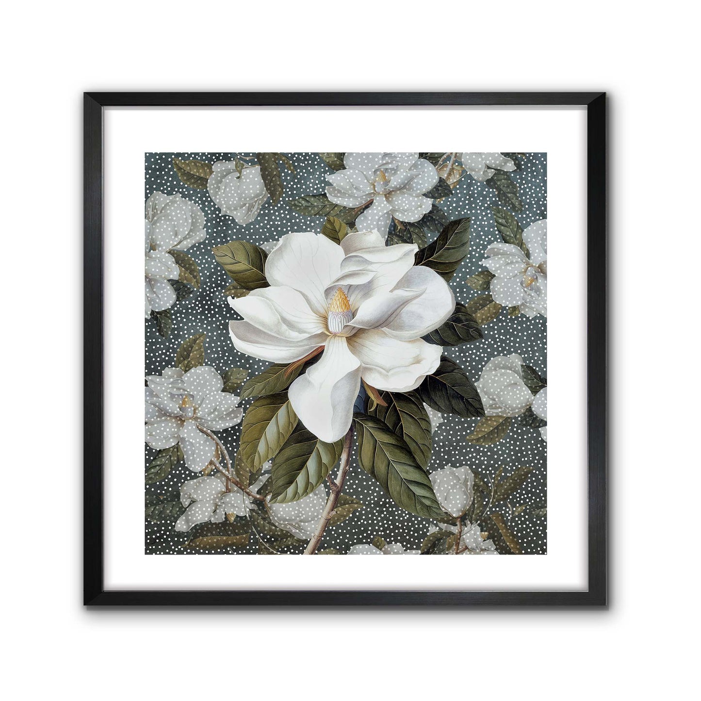 Magnolia Bloom I Square