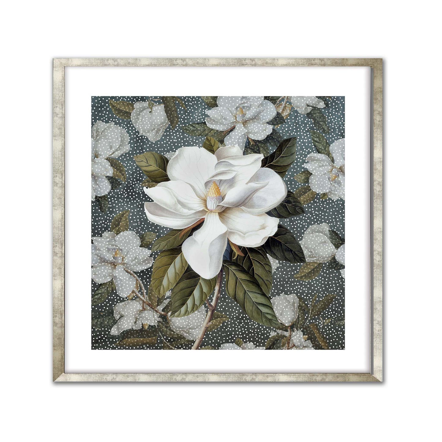 Magnolia Bloom I Square