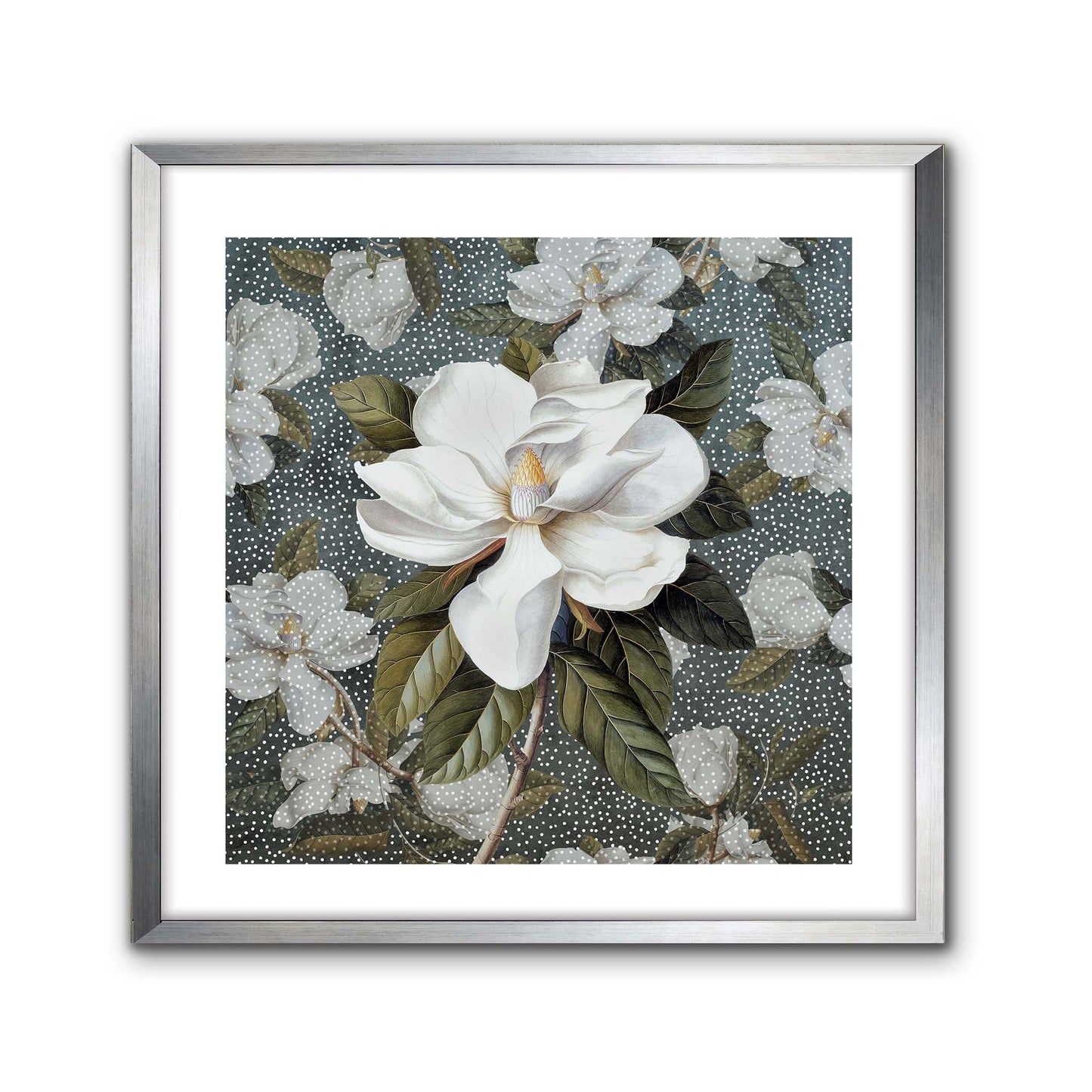 Magnolia Bloom I Square