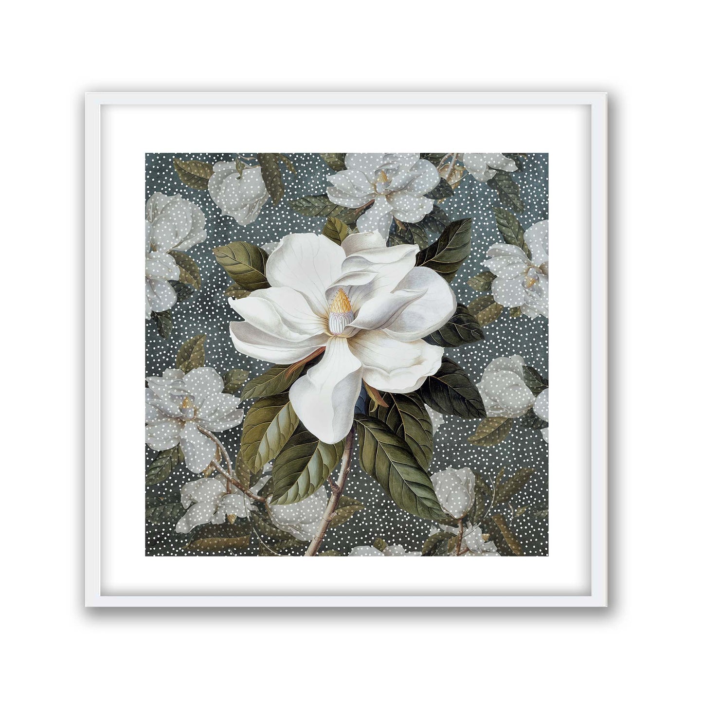 Magnolia Bloom I Square