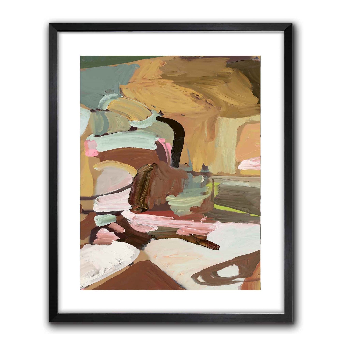 Aerial Rust Diptych II