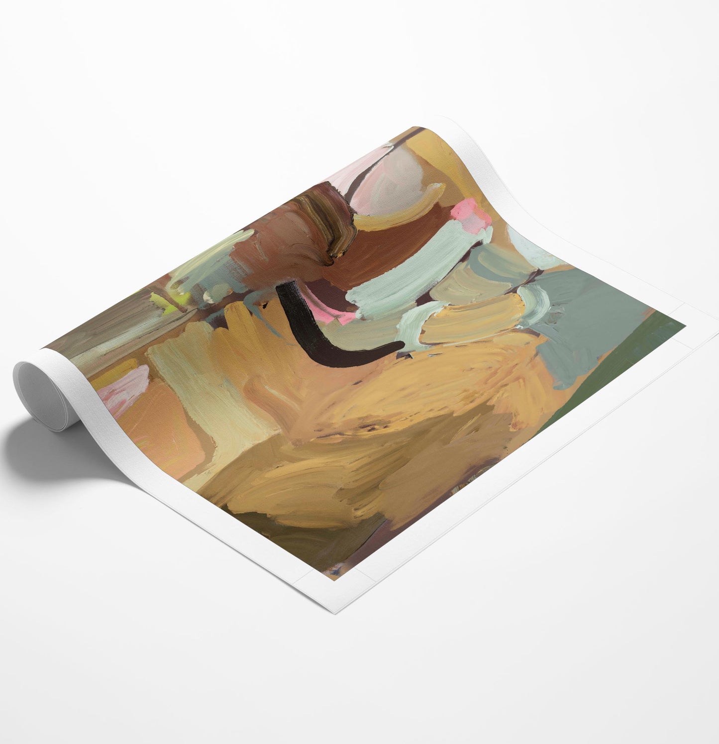 Aerial Rust Diptych II