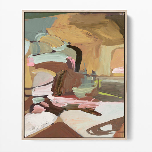 Aerial Rust Diptych II