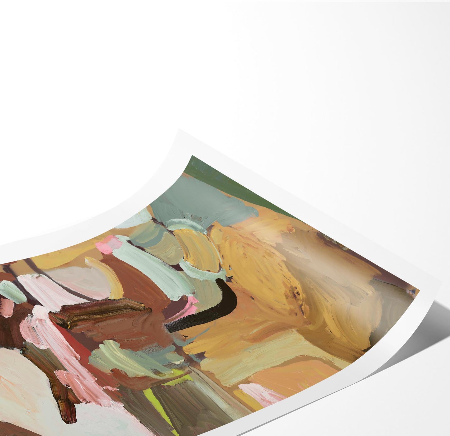 Aerial Rust Diptych II