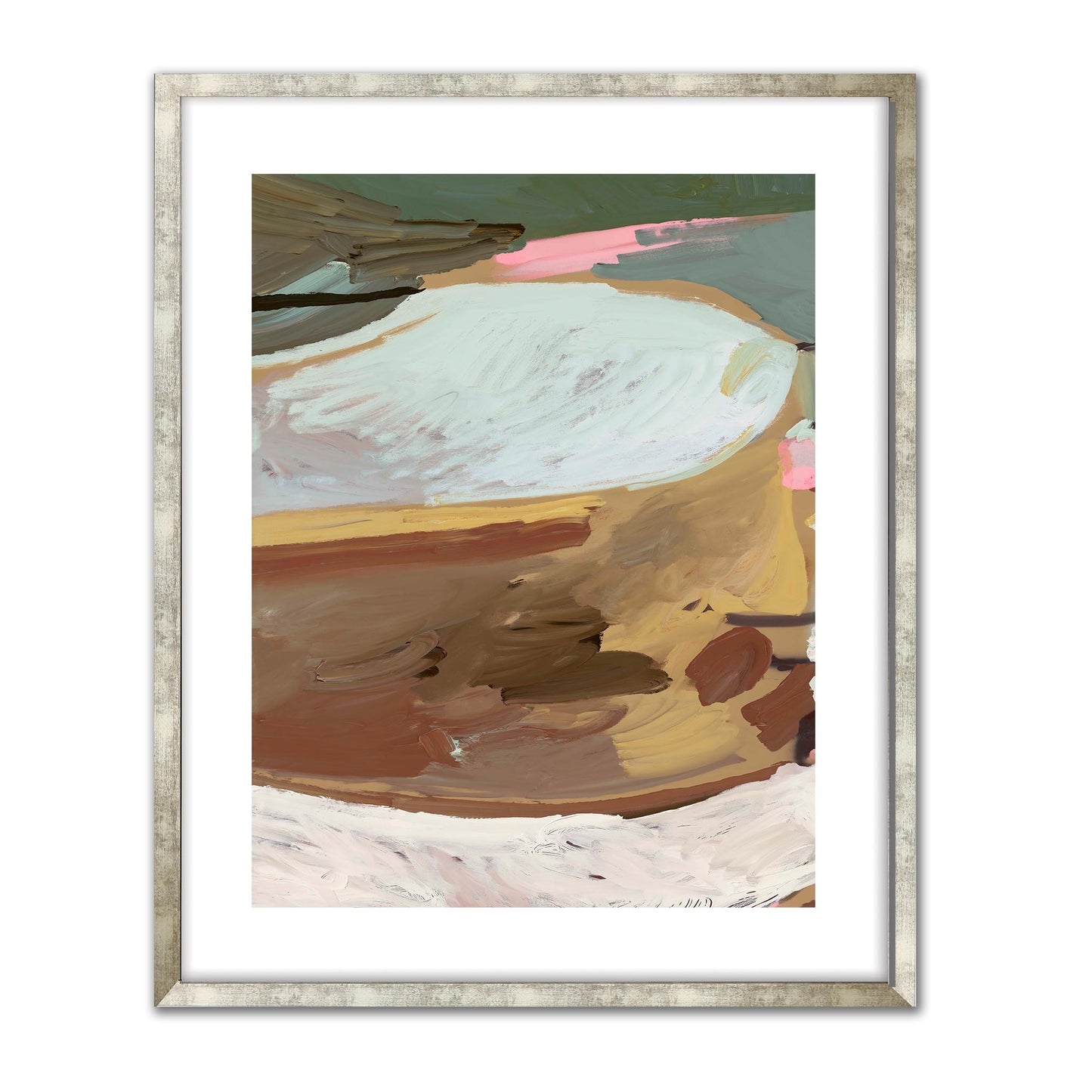 Aerial Rust Diptych I