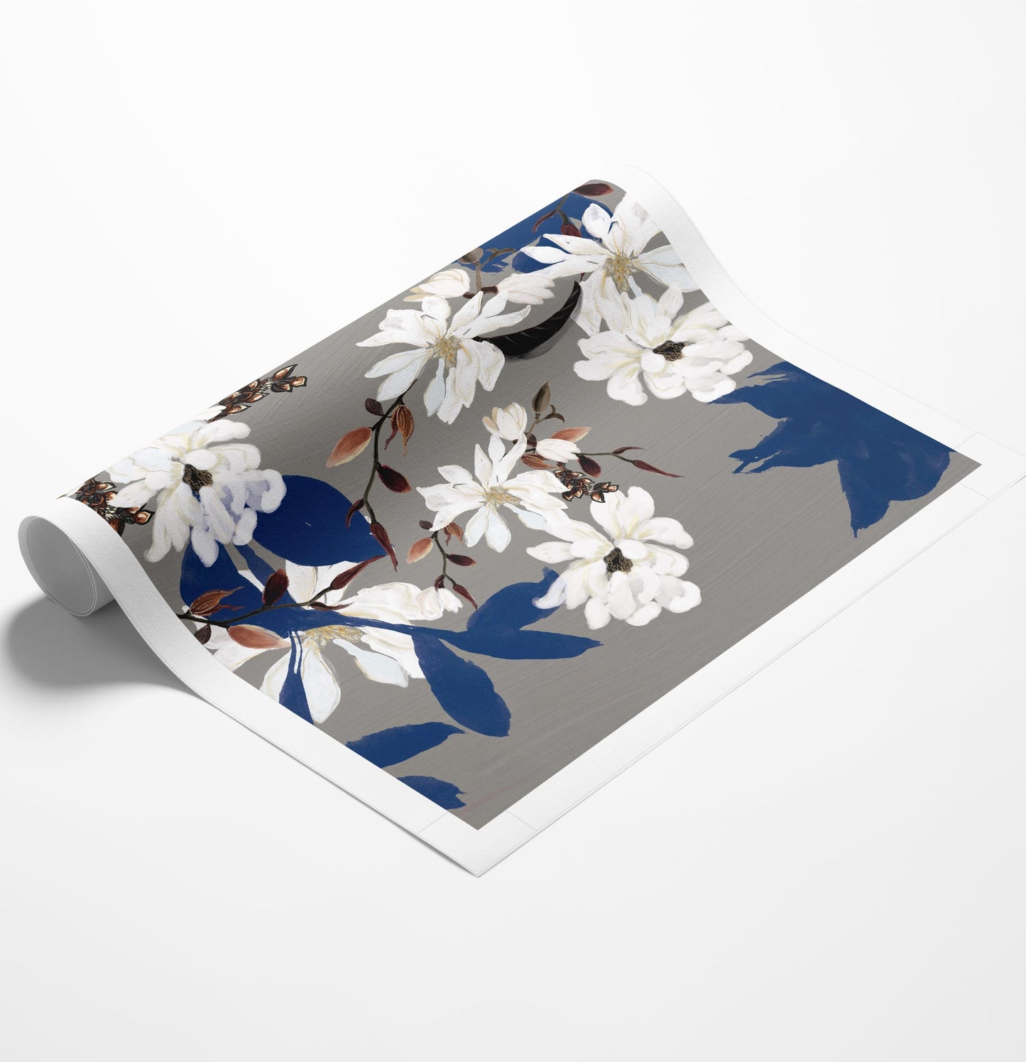 Magnolia Flowers Blue I