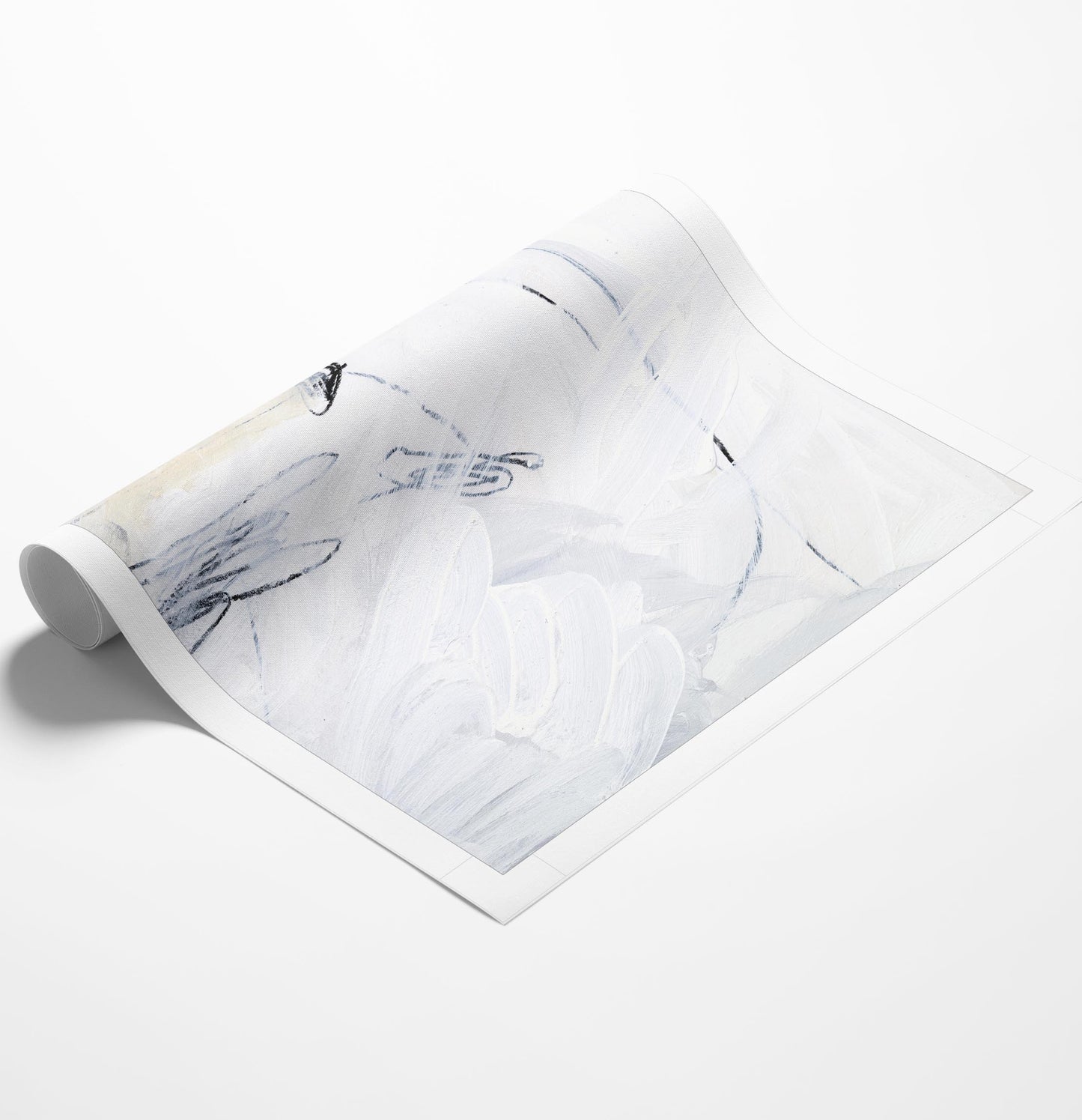 White Study Diptych I