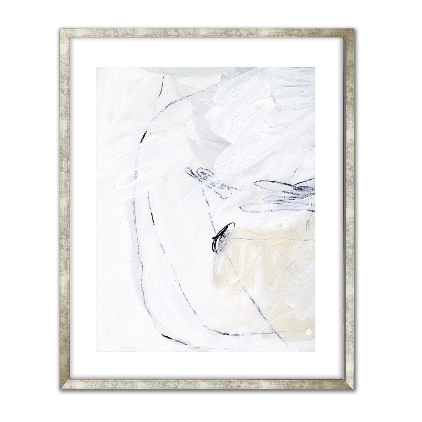 White Study Diptych I