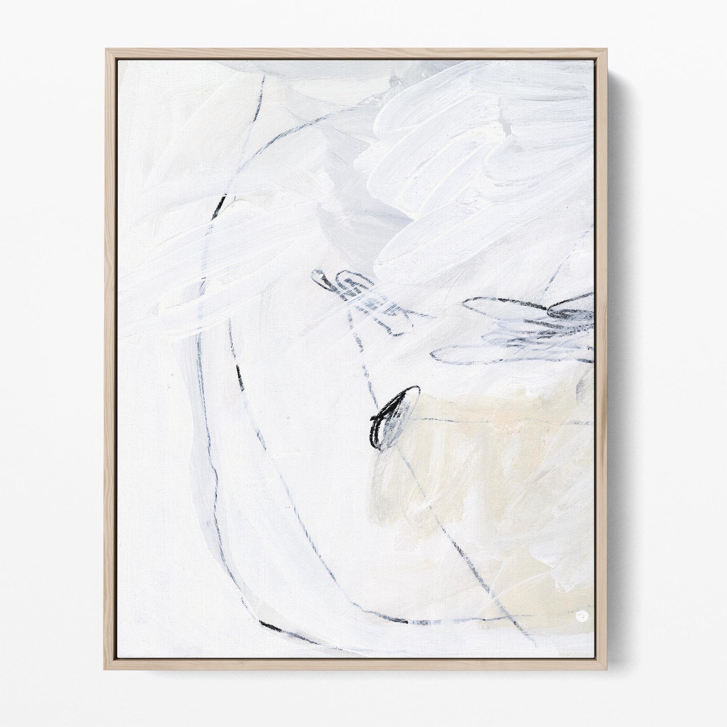 White Study Diptych I