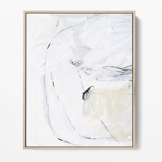 White Study Diptych I