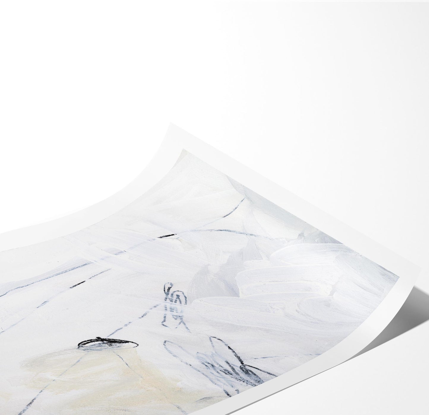 White Study Diptych I