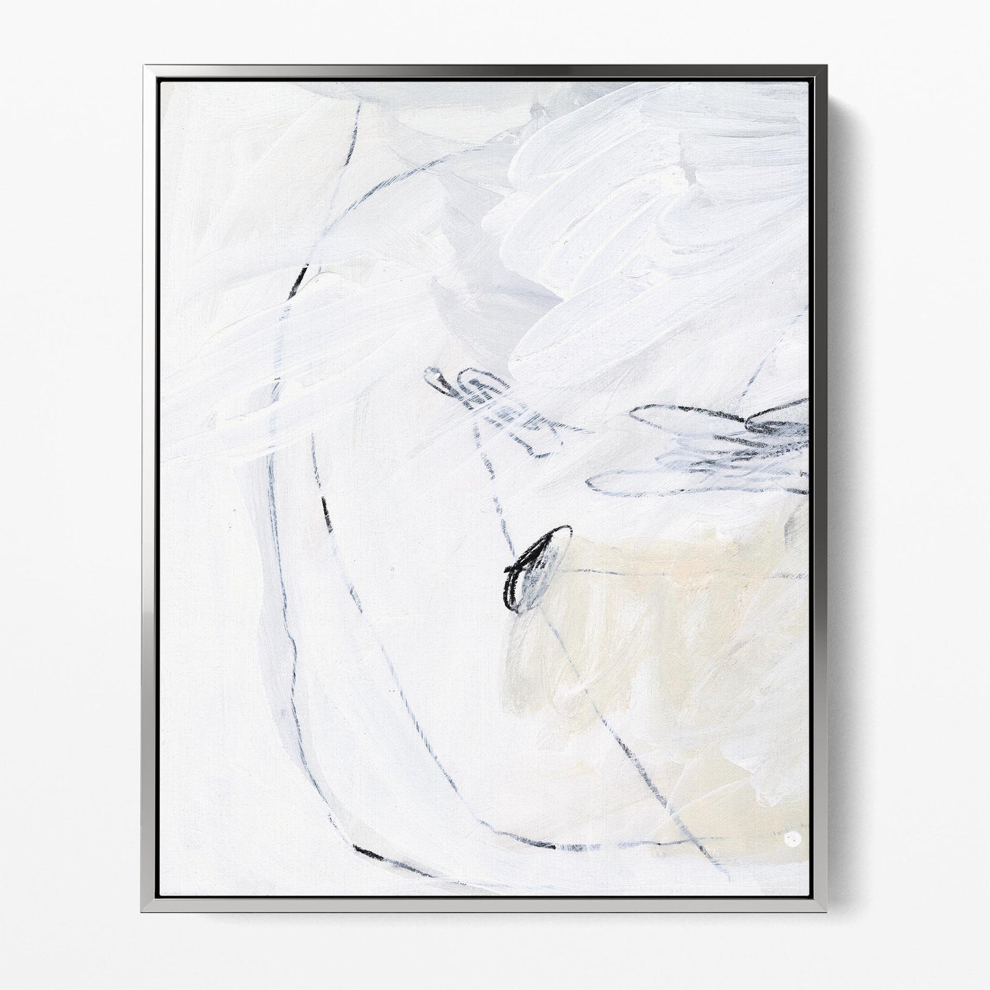 White Study Diptych I