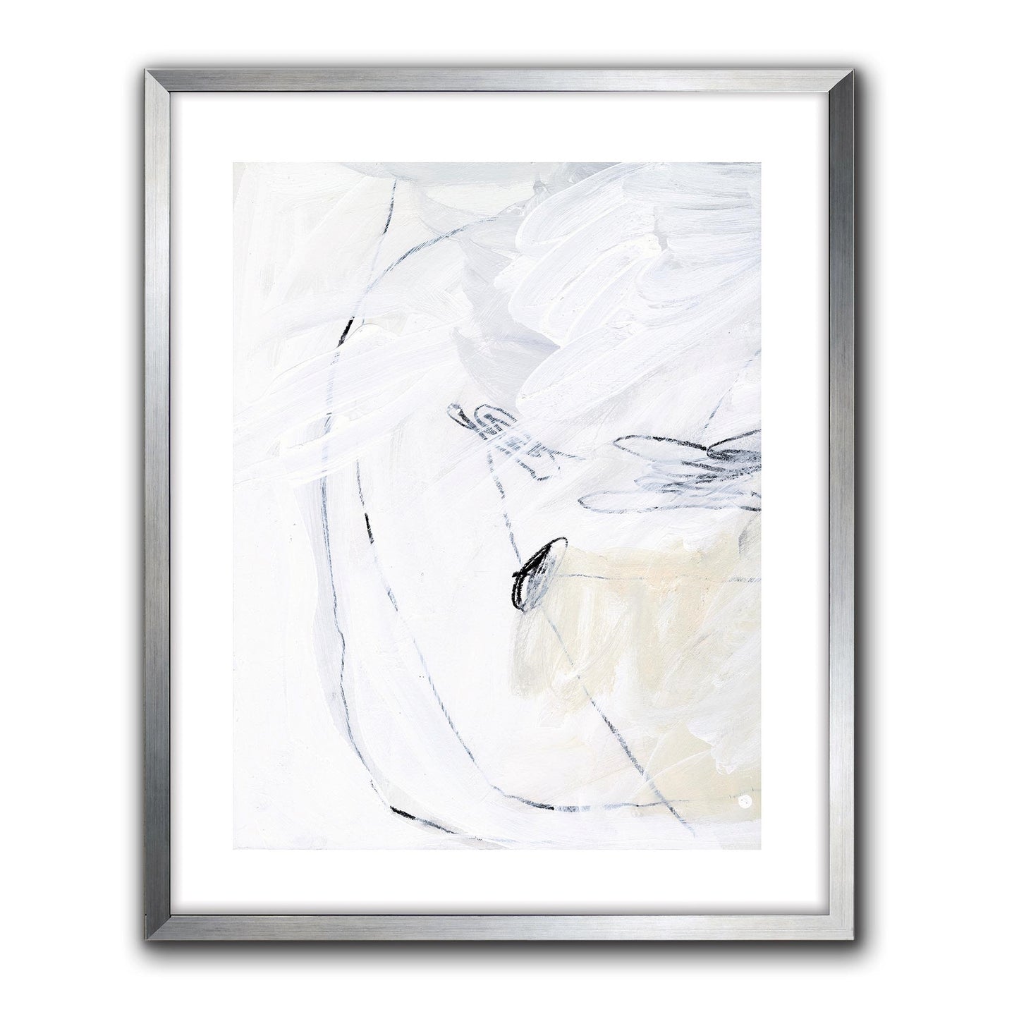 White Study Diptych I