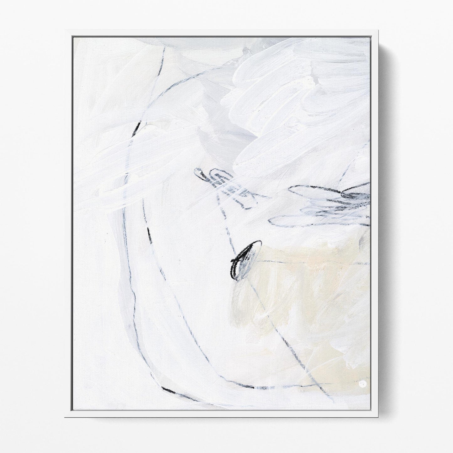 White Study Diptych I