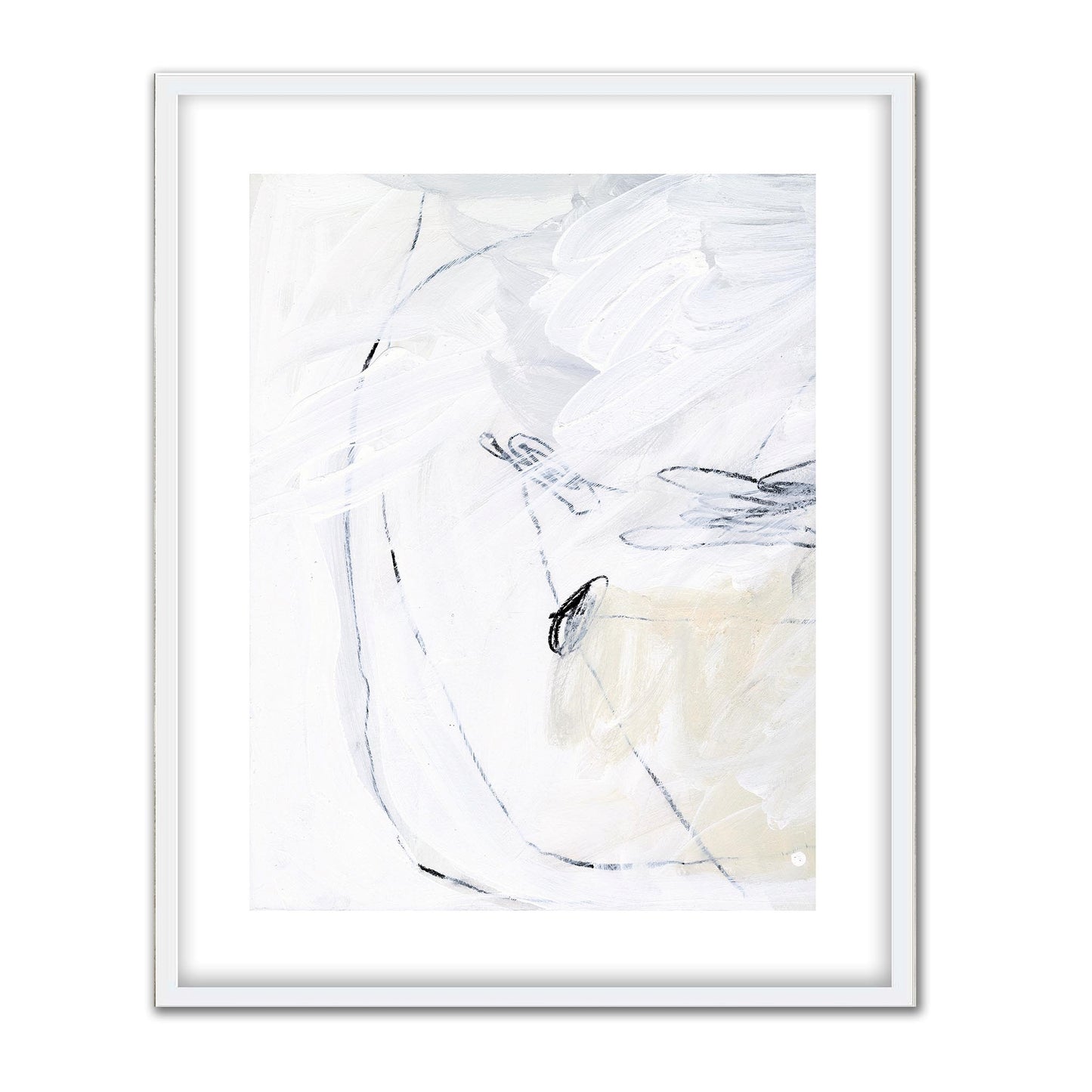 White Study Diptych I