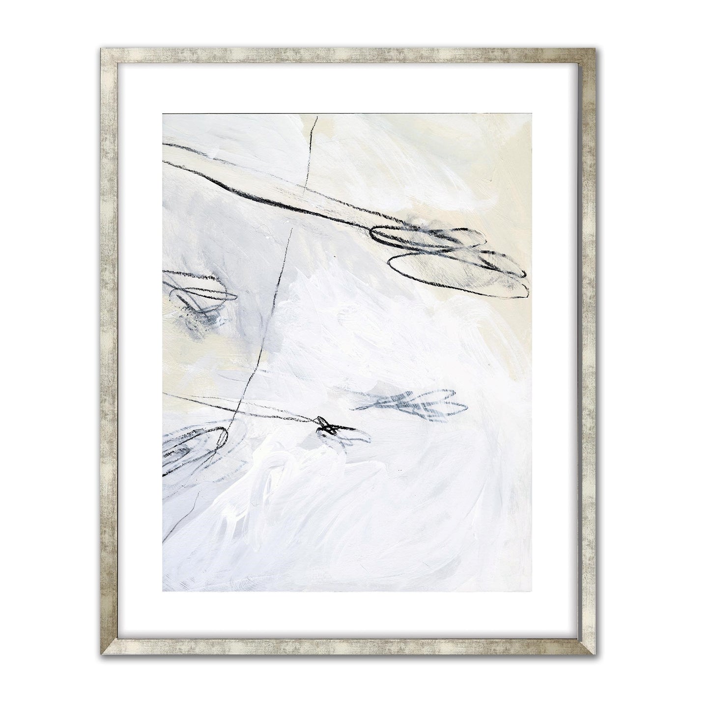 White Study Diptych II