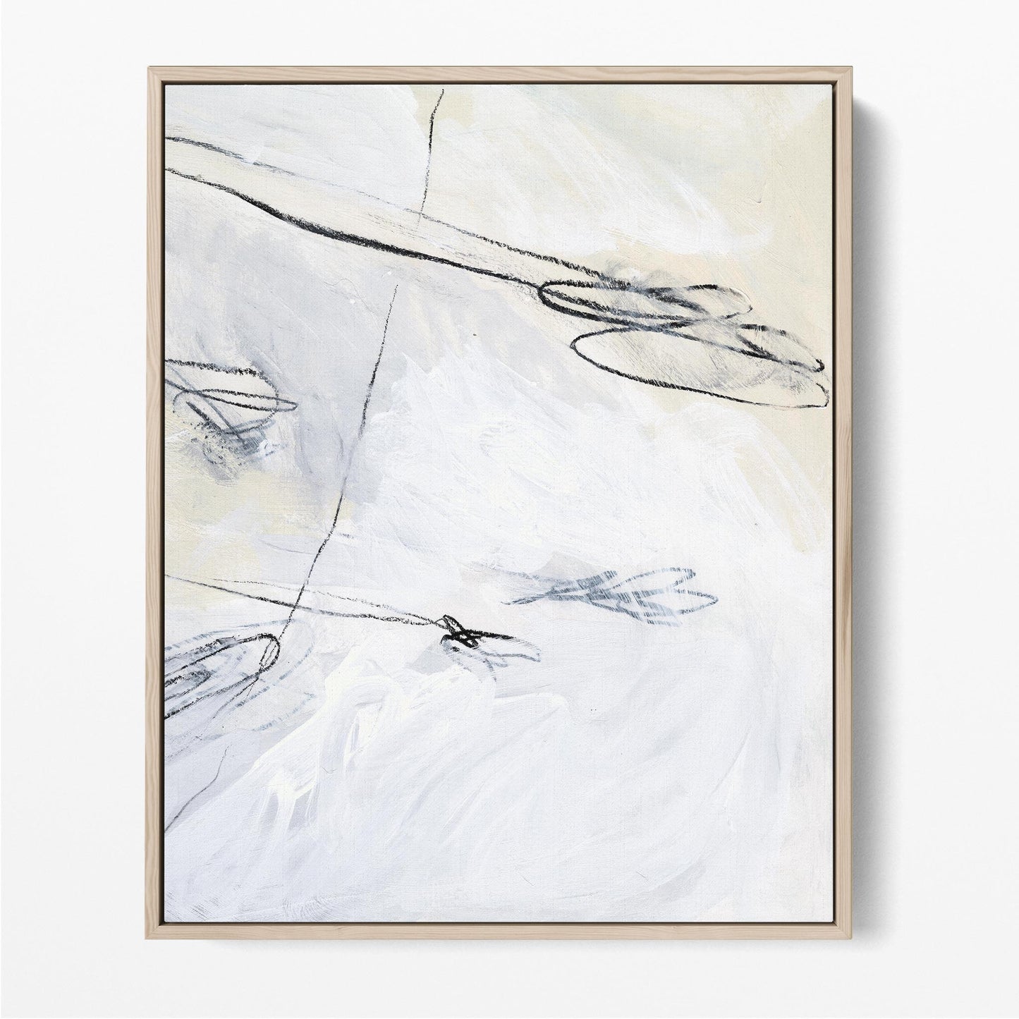 White Study Diptych II