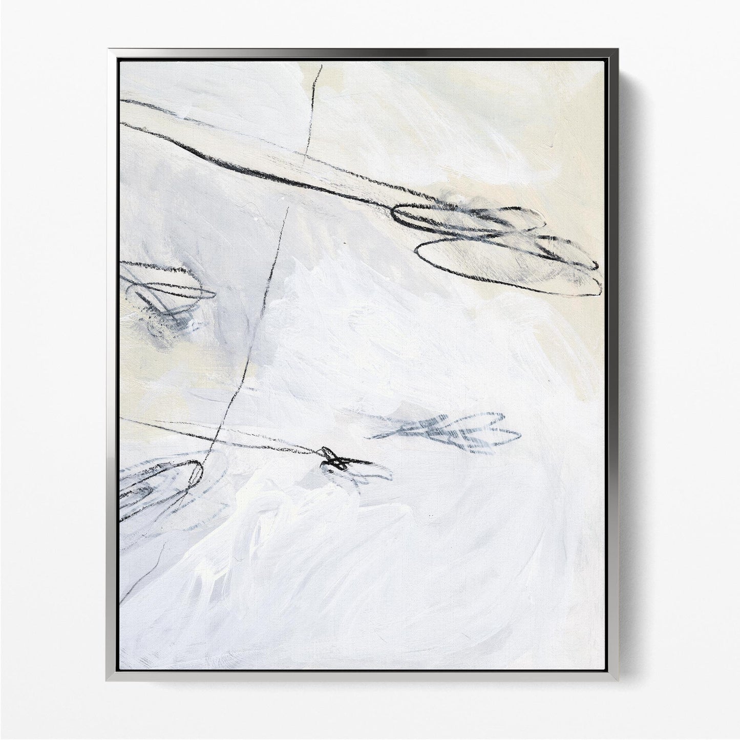 White Study Diptych II