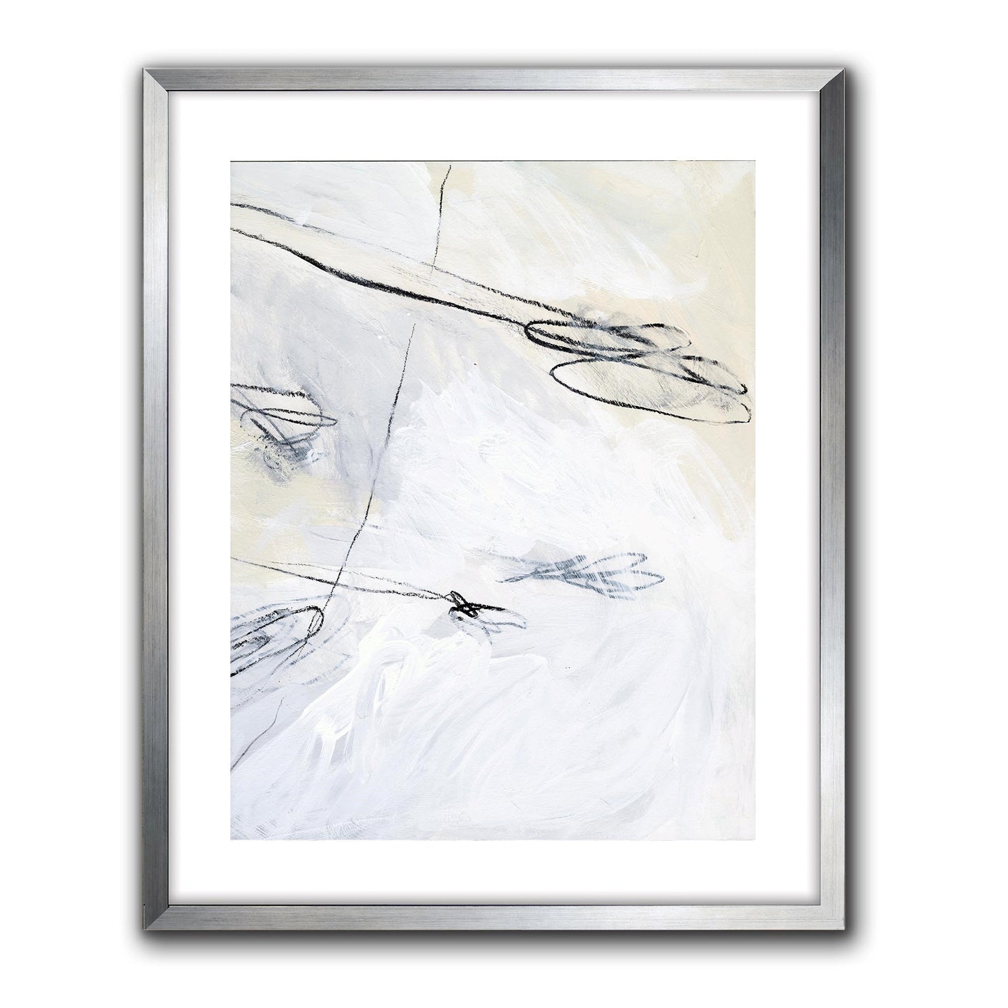 White Study Diptych II