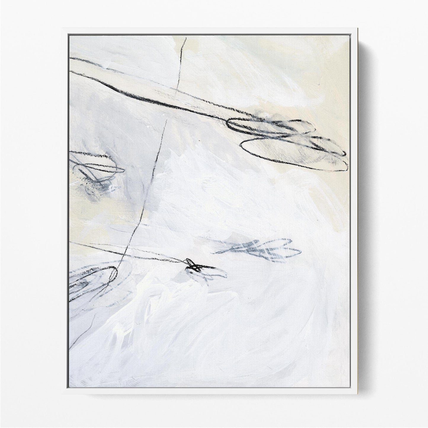 White Study Diptych II