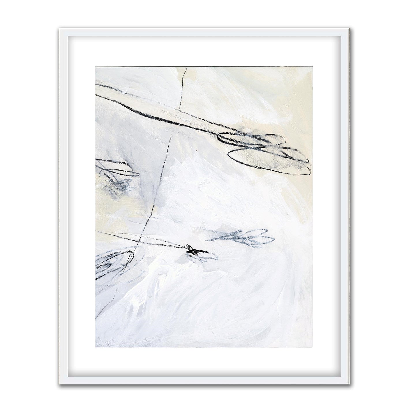 White Study Diptych II