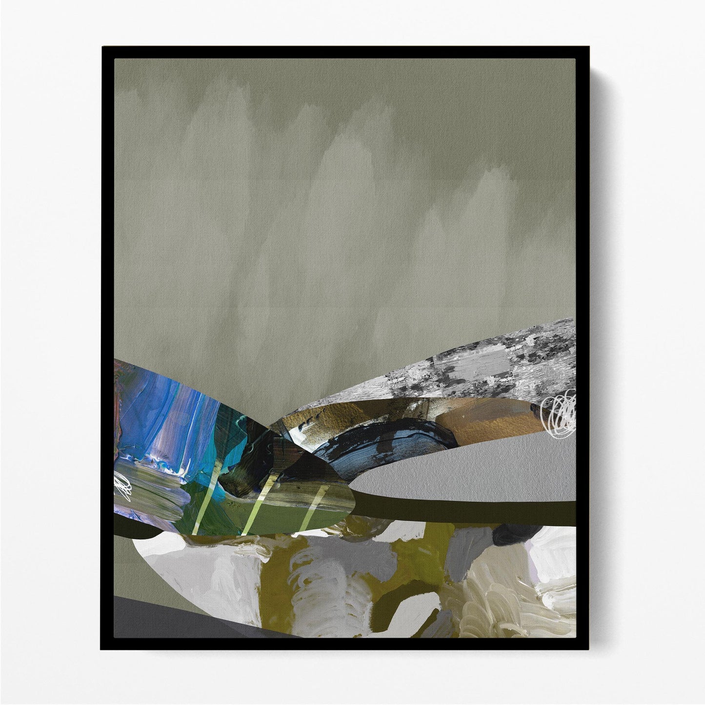 Winter Coast Collage I