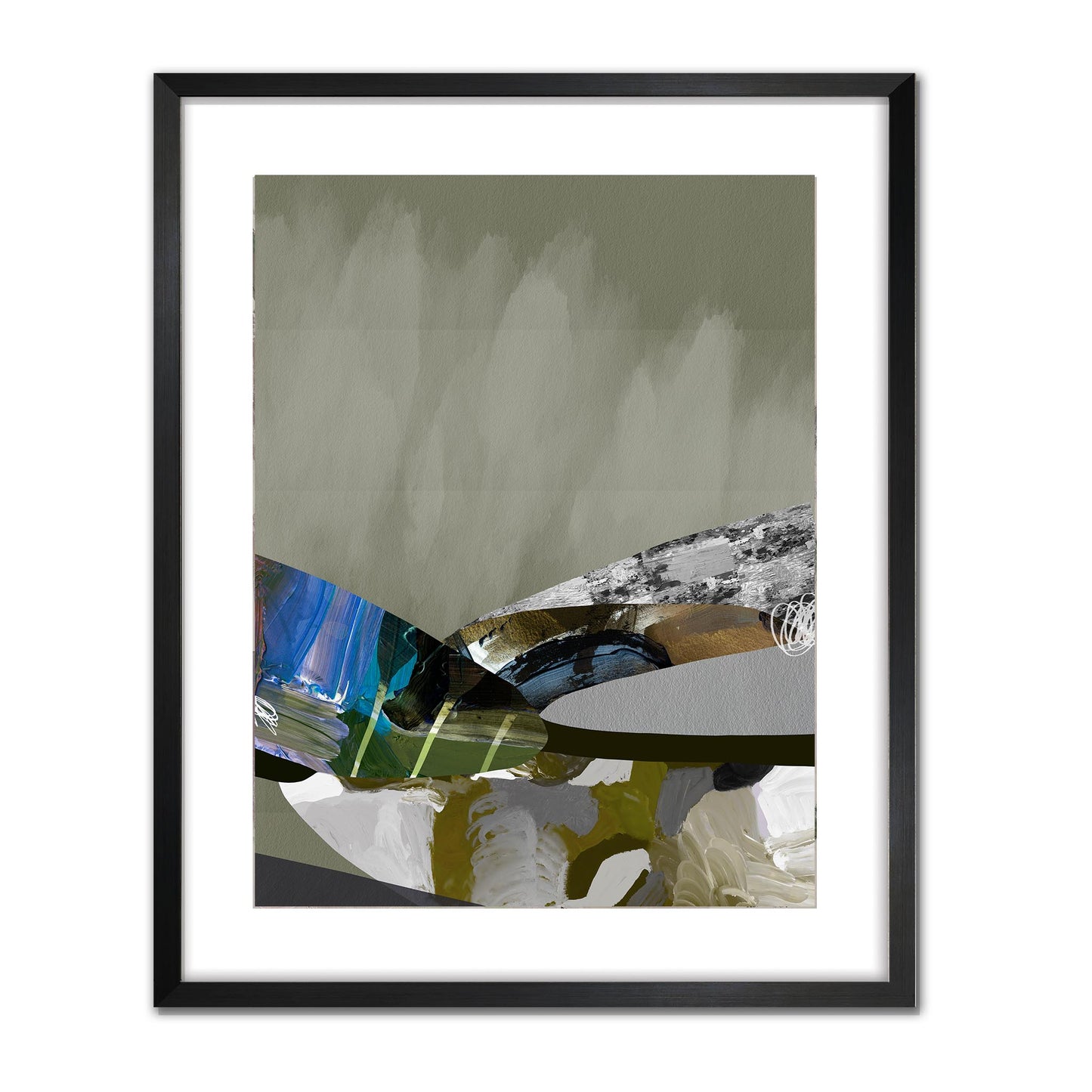 Winter Coast Collage I