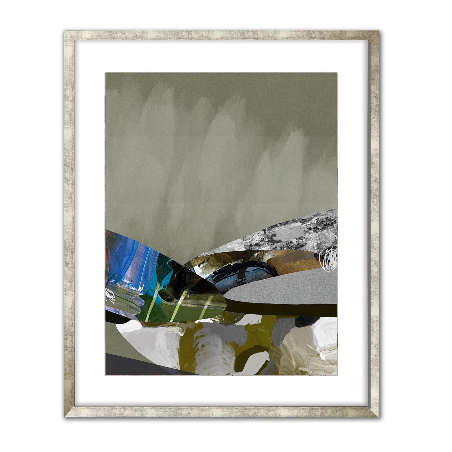 Winter Coast Collage I