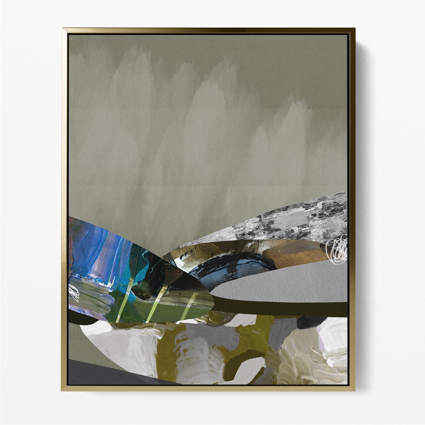 Winter Coast Collage I