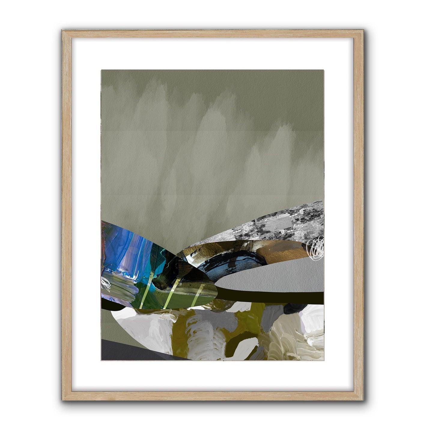 Winter Coast Collage I