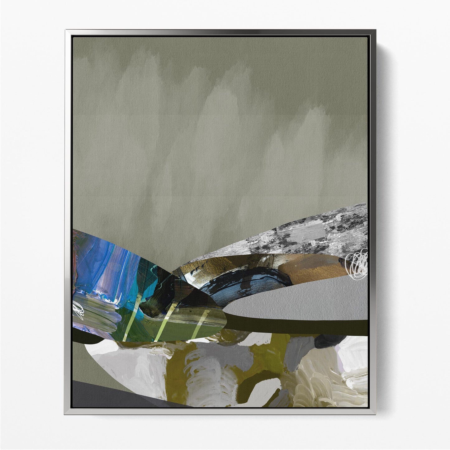 Winter Coast Collage I