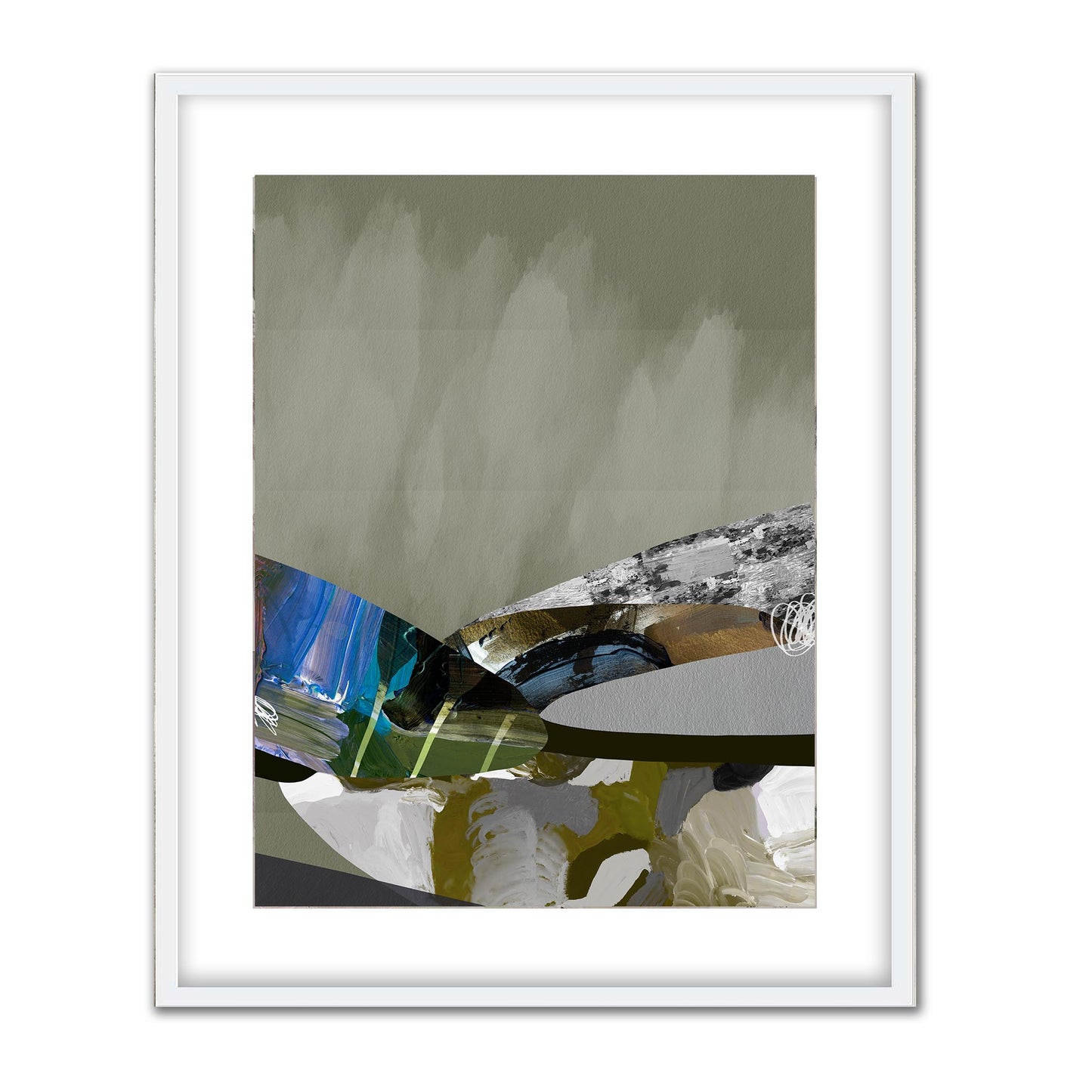 Winter Coast Collage I