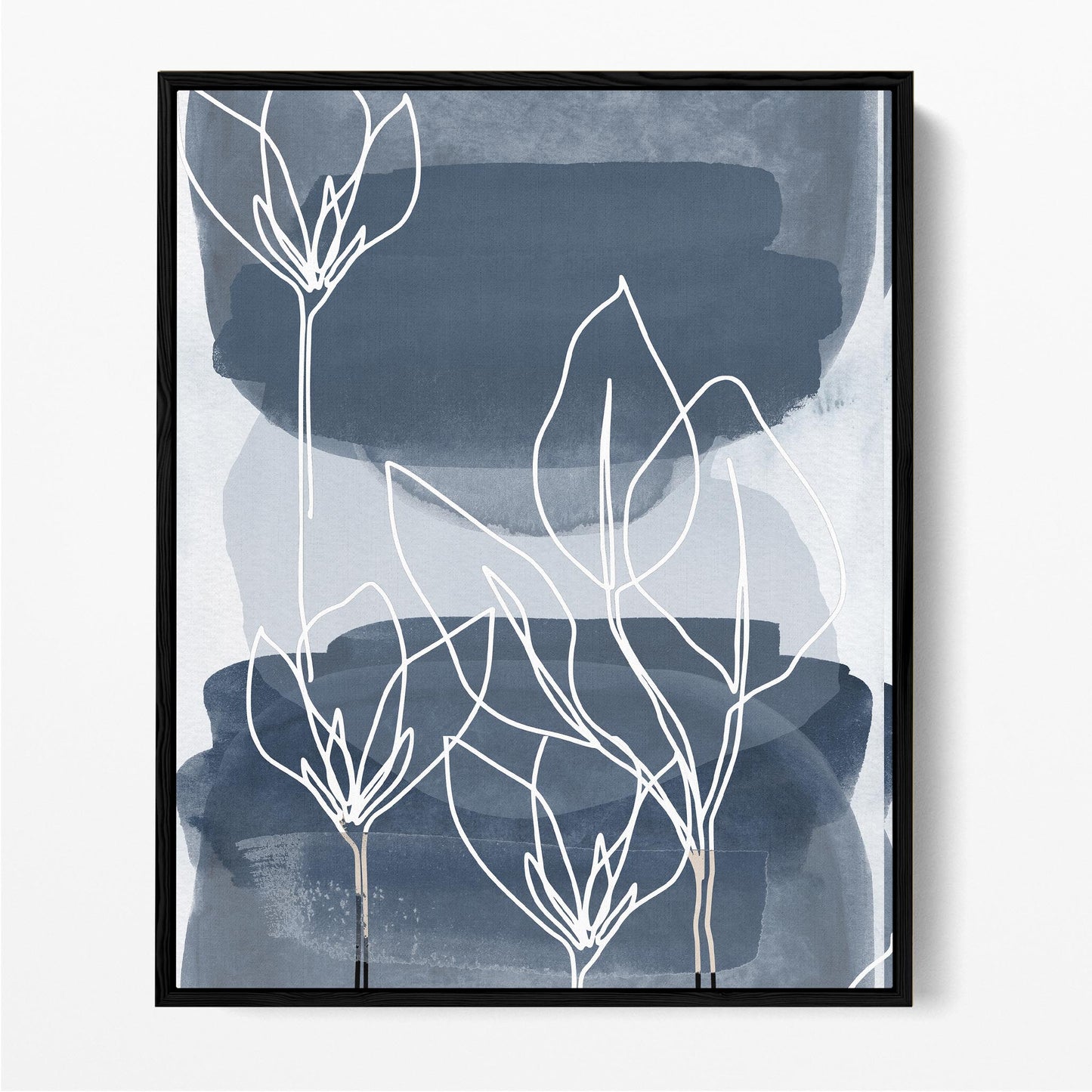 Botanical Grey Blue I