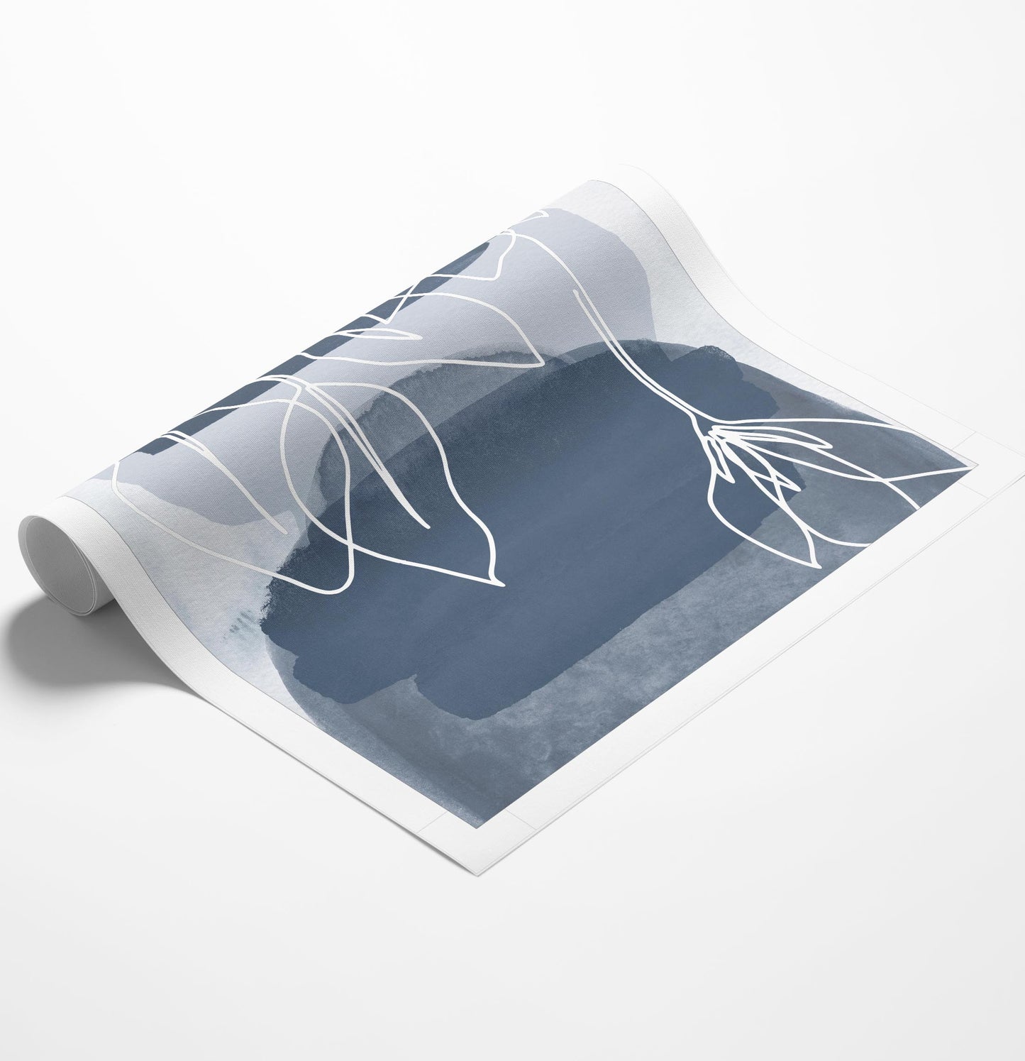 Botanical Grey Blue I