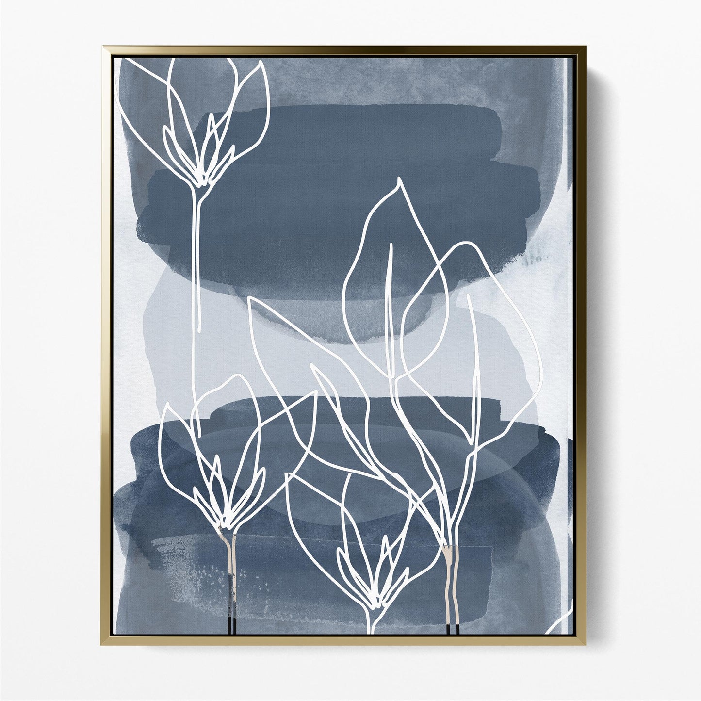 Botanical Grey Blue I