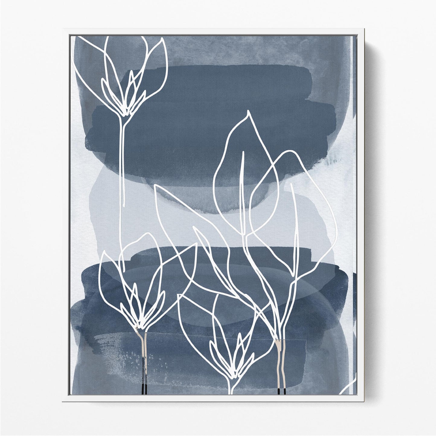 Botanical Grey Blue I