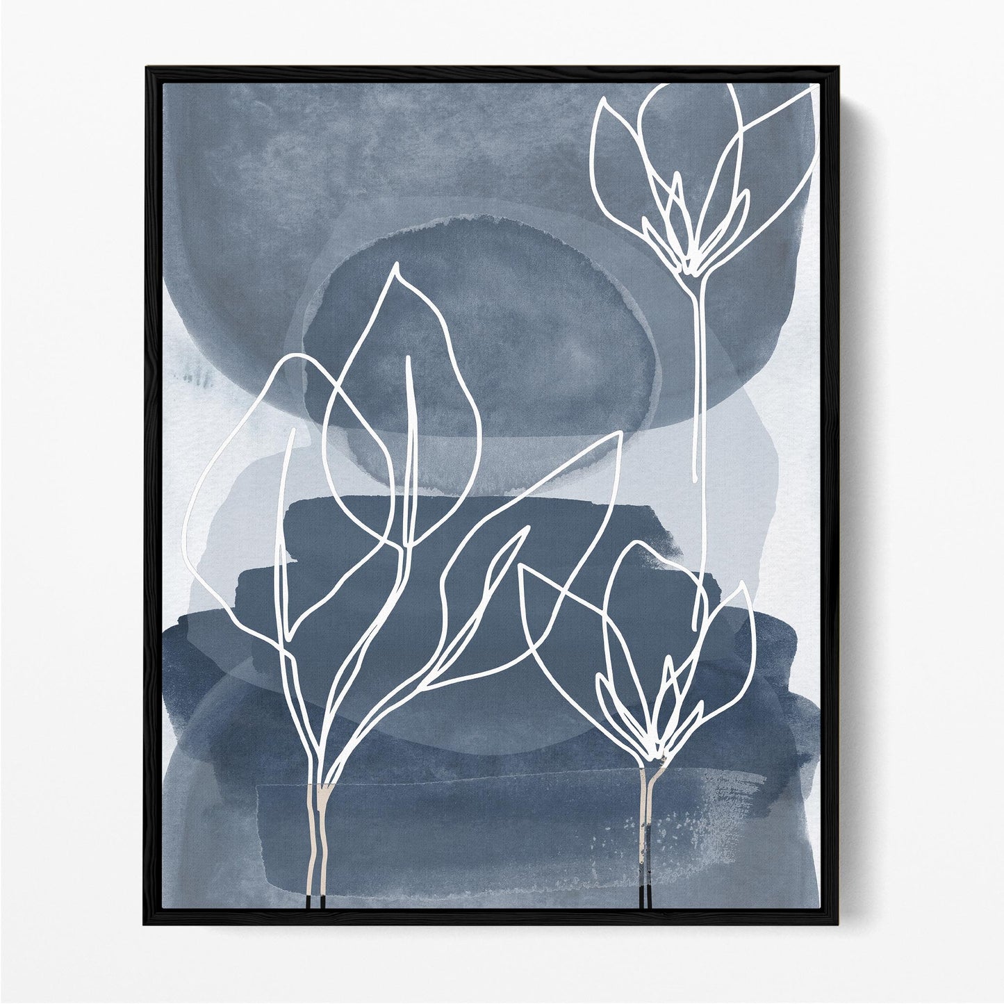 Botanical Grey Blue II
