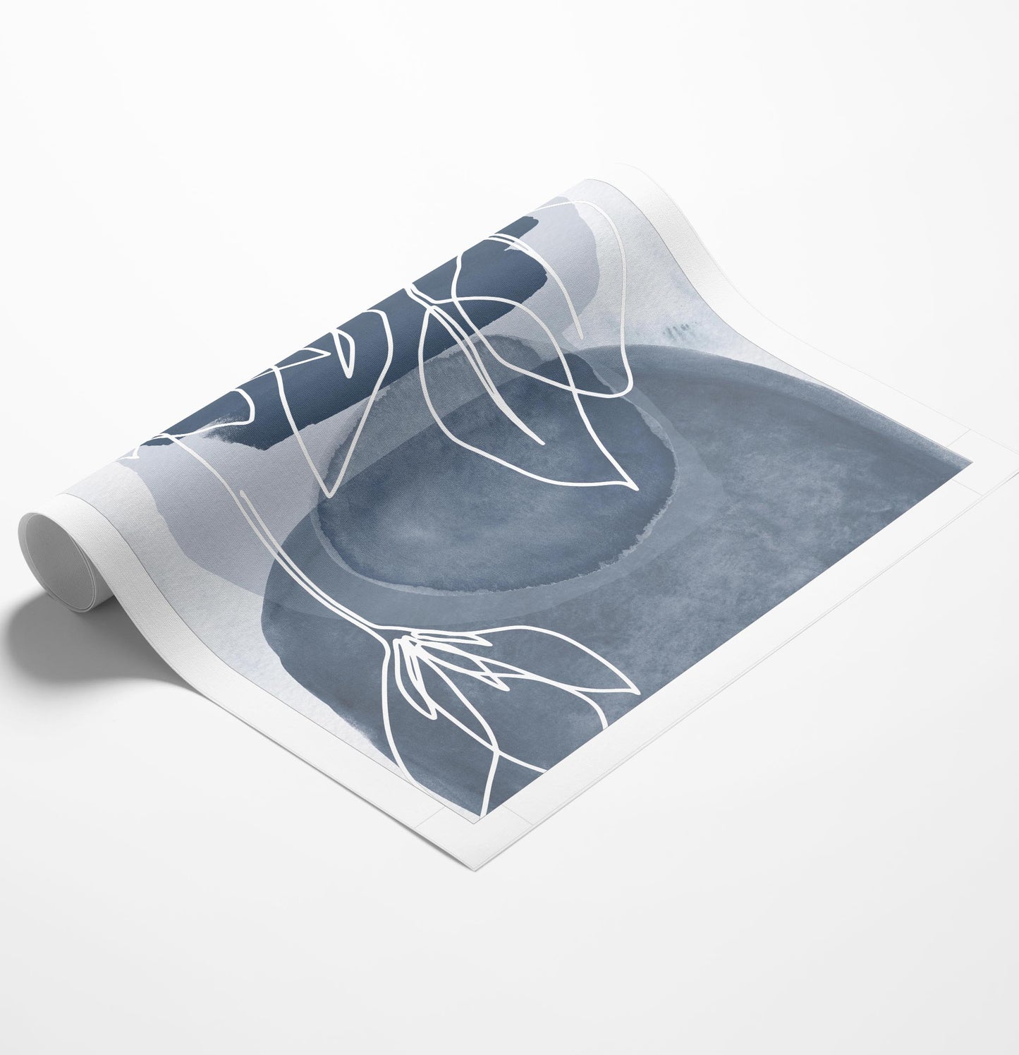 Botanical Grey Blue II