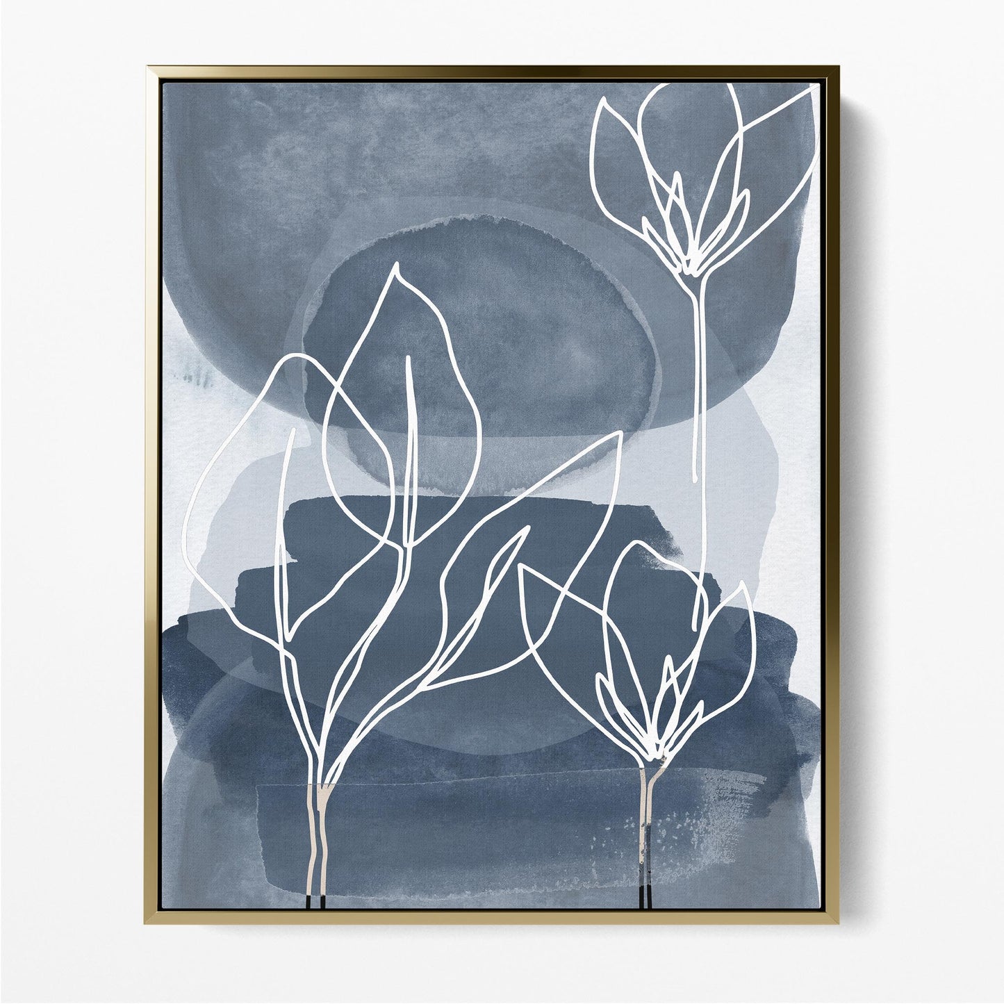 Botanical Grey Blue II