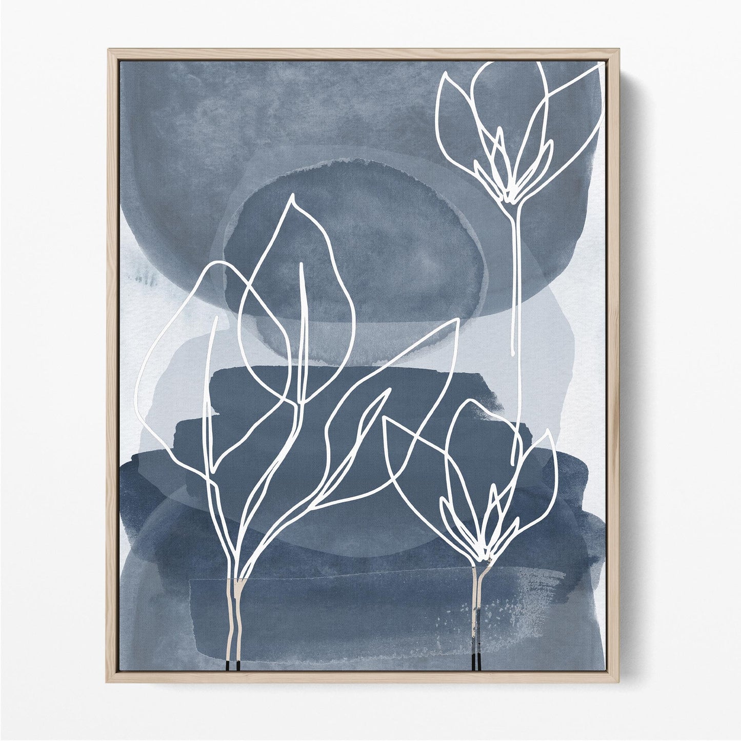 Botanical Grey Blue II