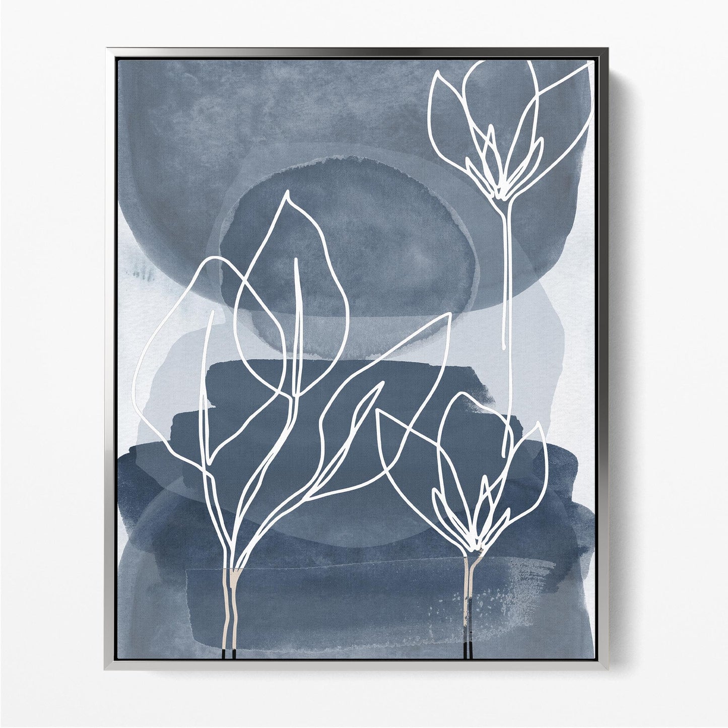 Botanical Grey Blue II