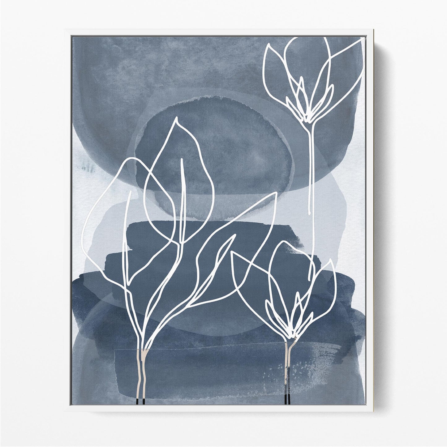 Botanical Grey Blue II