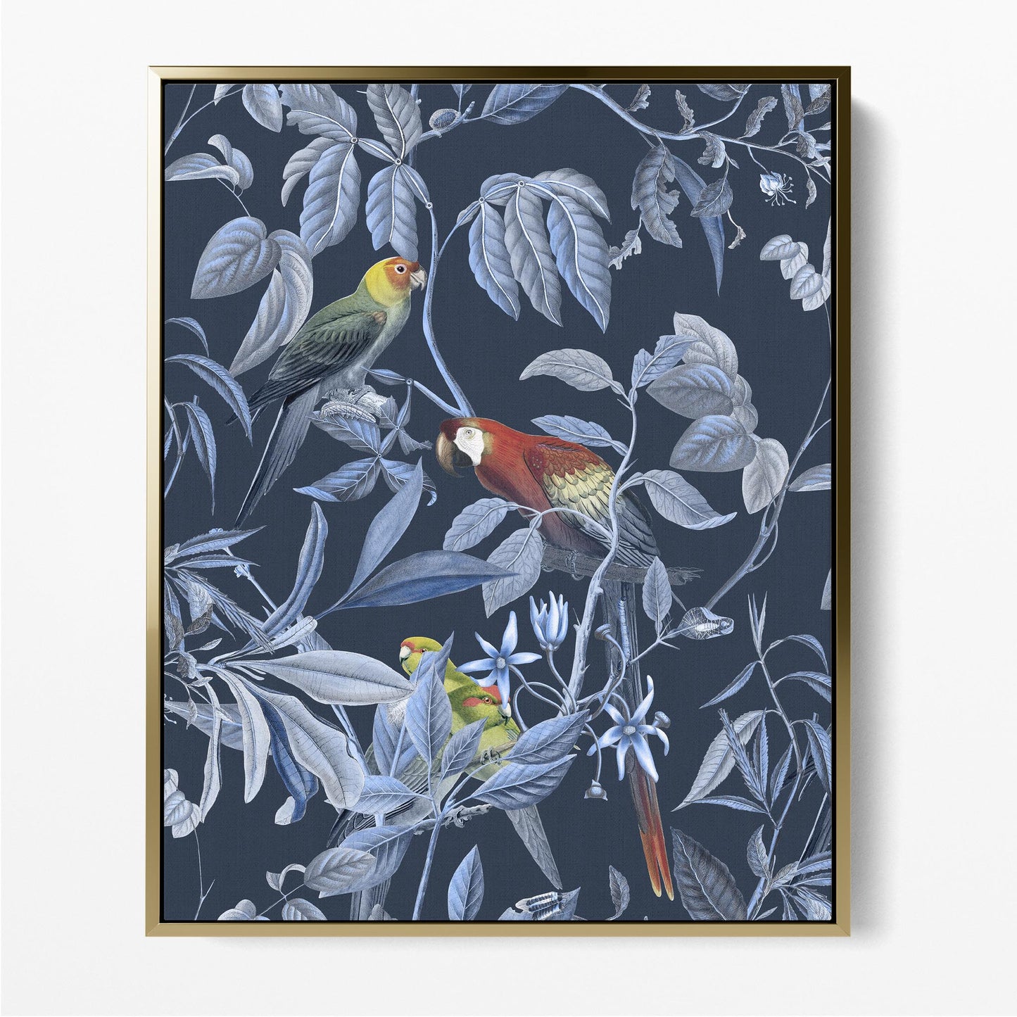Birds in Blue I
