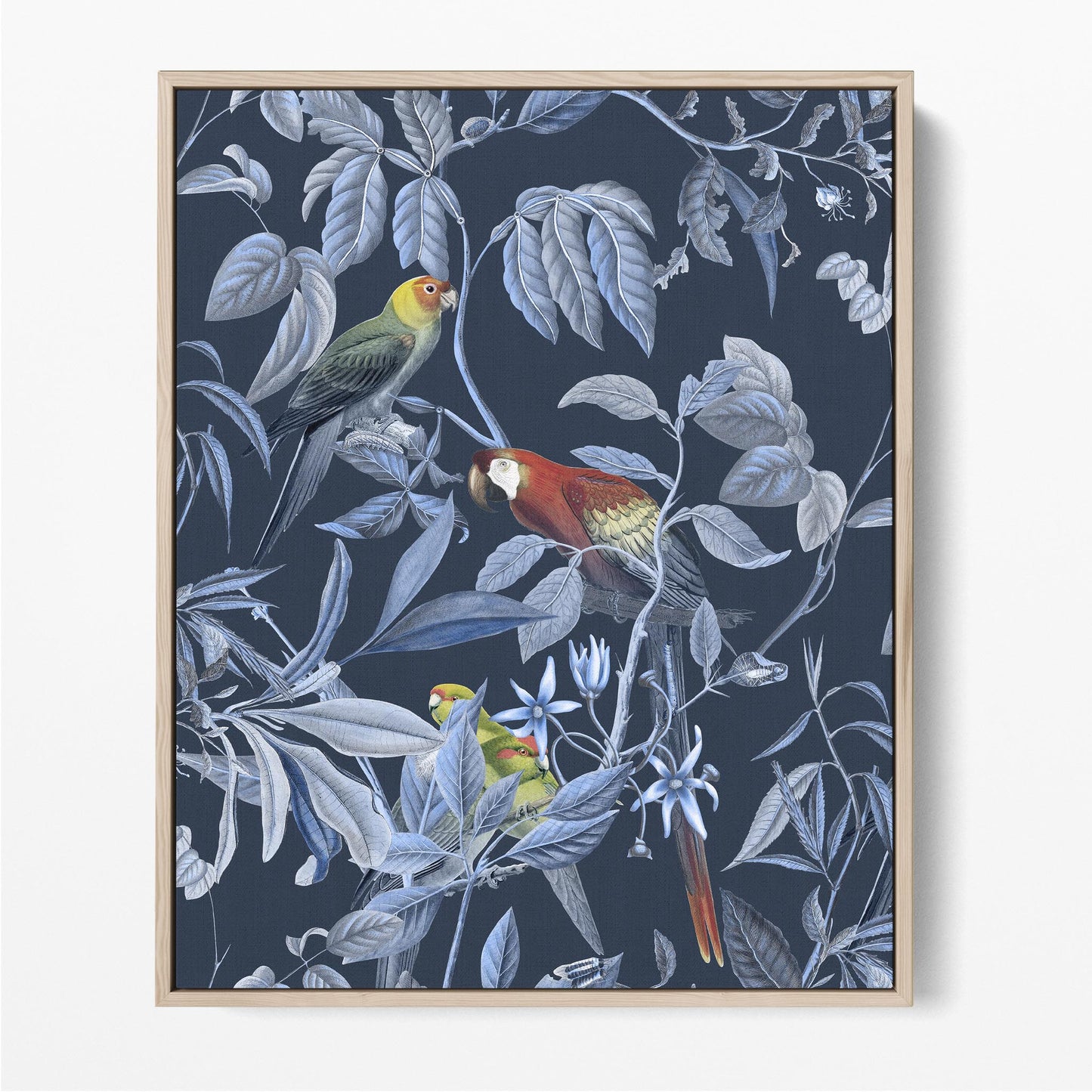 Birds in Blue I