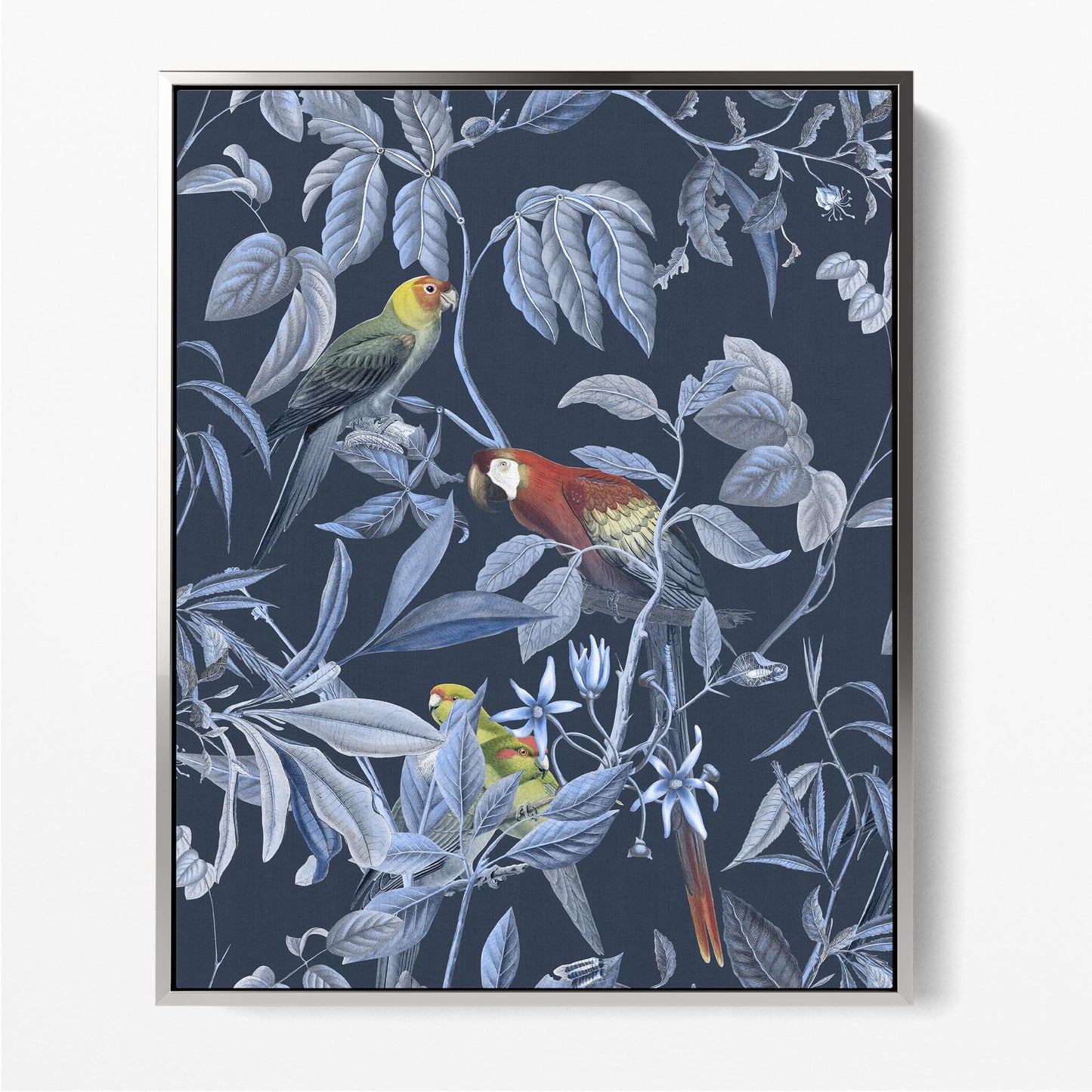 Birds in Blue I