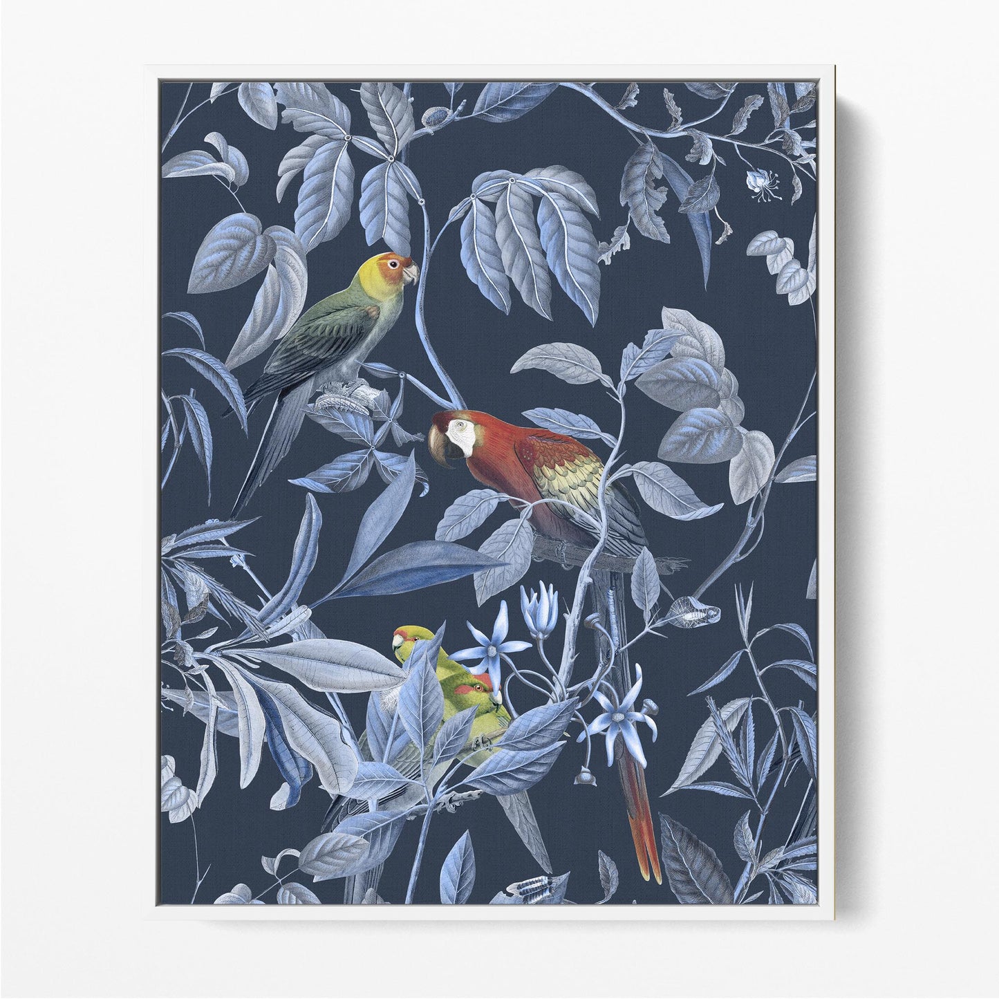 Birds in Blue I