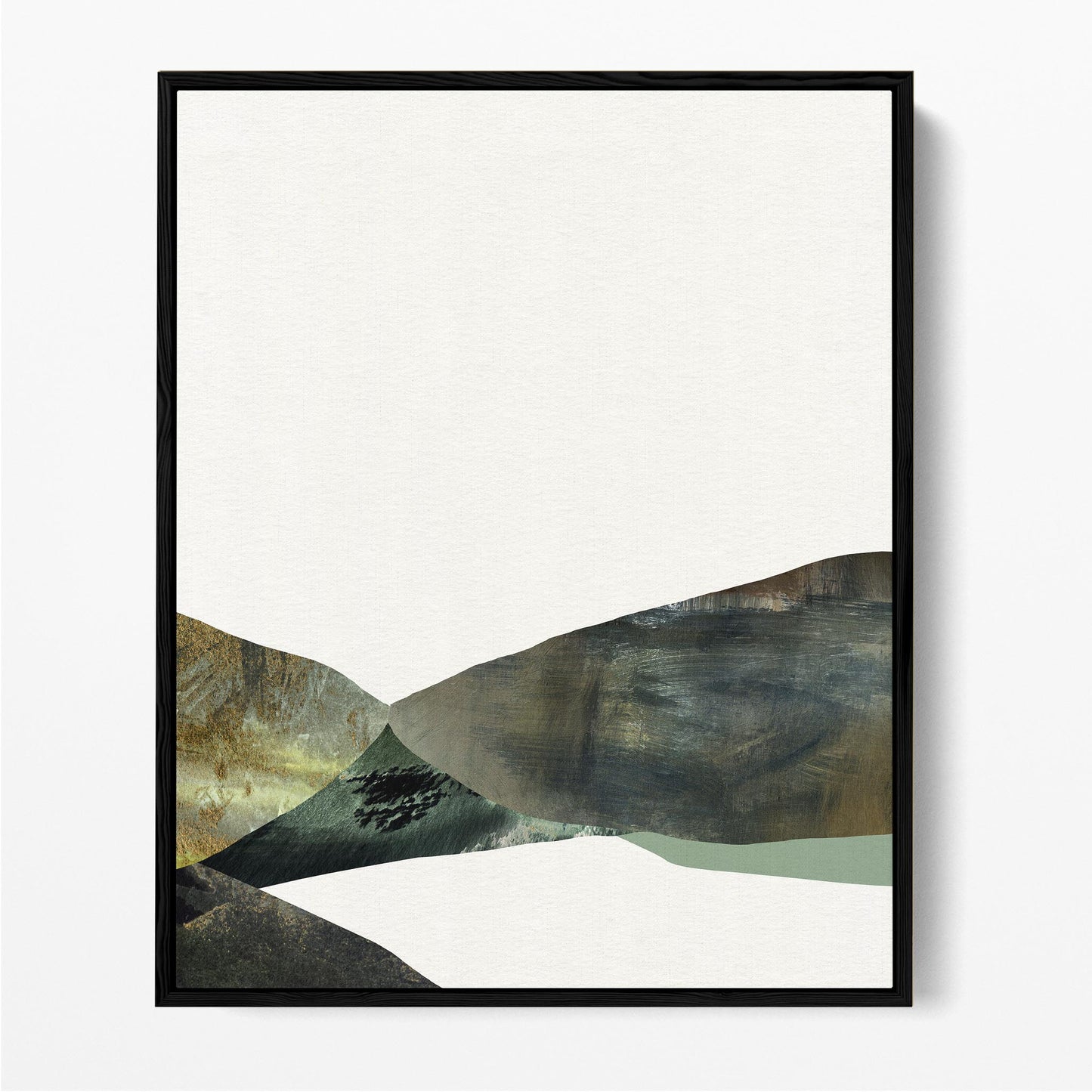 Emerald Collage Landscape II