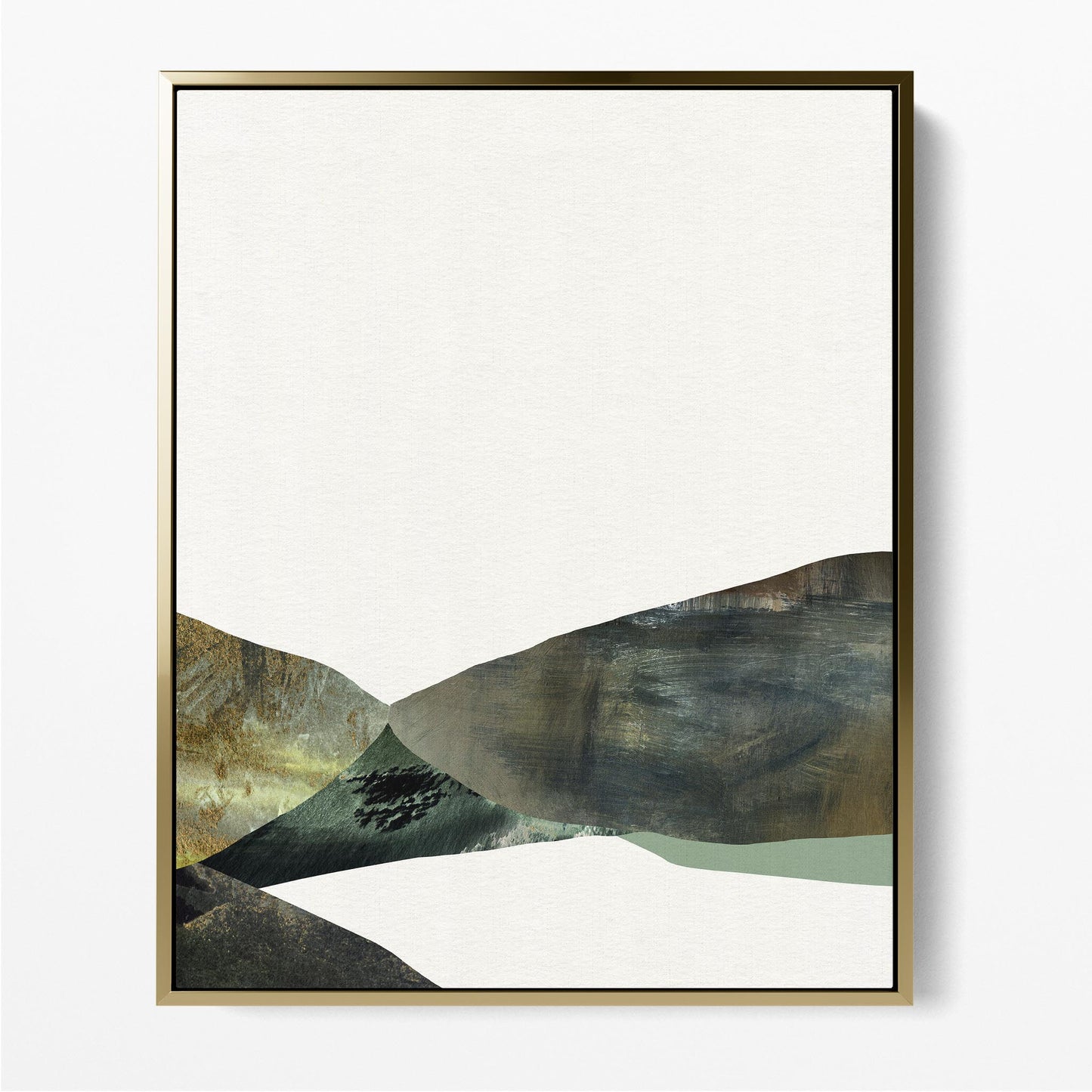 Emerald Collage Landscape II