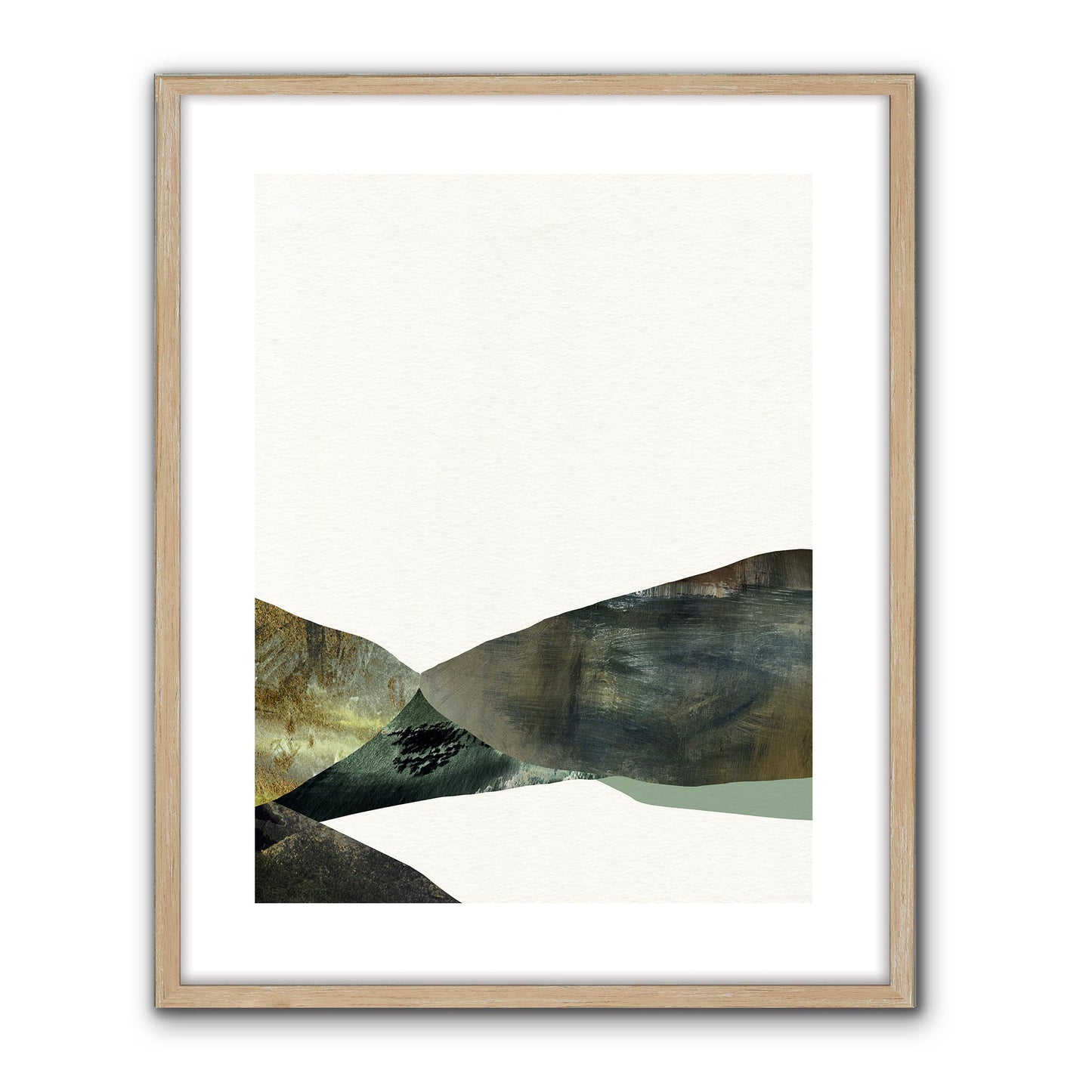 Emerald Collage Landscape II